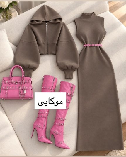ست سویشرت کلاهدار کد ۱۳۹۸