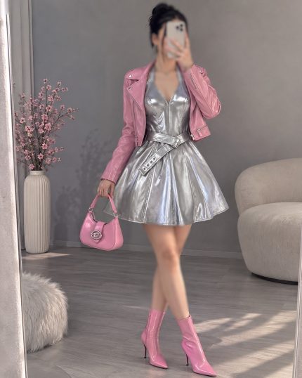 پیراهن چرم کد‌۱۴۳۳